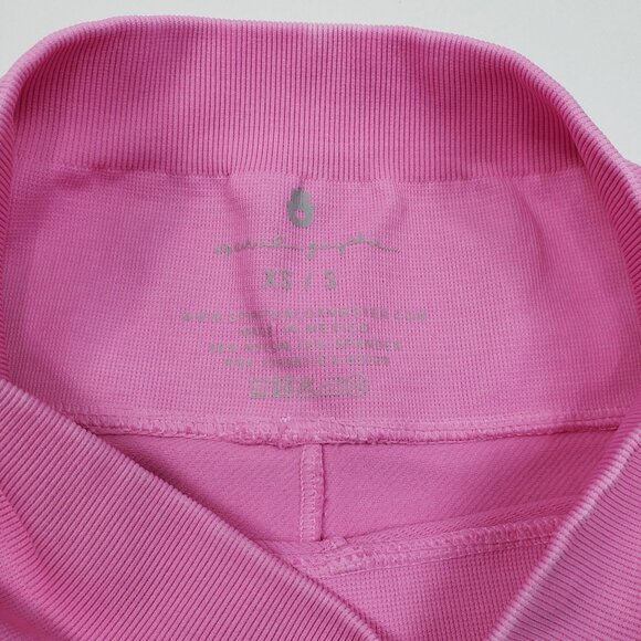 Spiritual Gangster Seamless High Waist Leggings Women XS/S Bubblegum Pink Ribbed - Picture 11 of 16